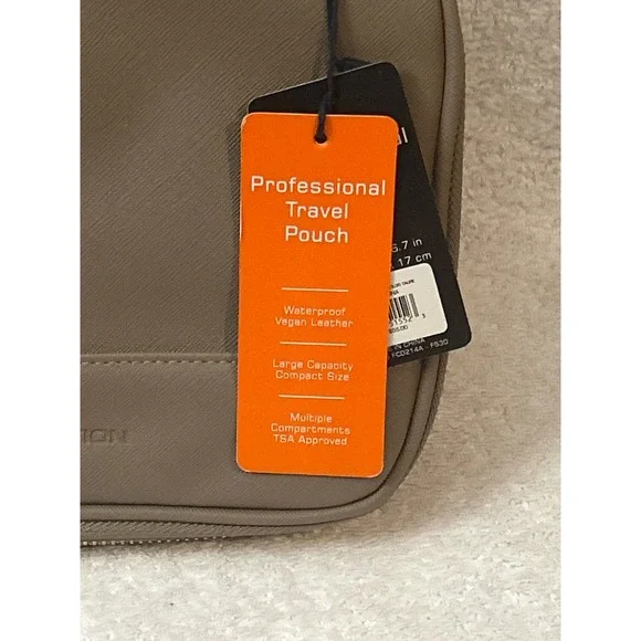 French Connection Professional Travel Pouch Bag Organizer - Picture 3 of 6